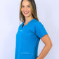 Uniforme Amelie Azul cerúleo