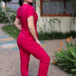 Uniforme Berenice Rojo cereza