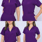 Uniforme Aline Morado